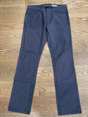 Ambiguous Dark Navy Straight-Leg Pants